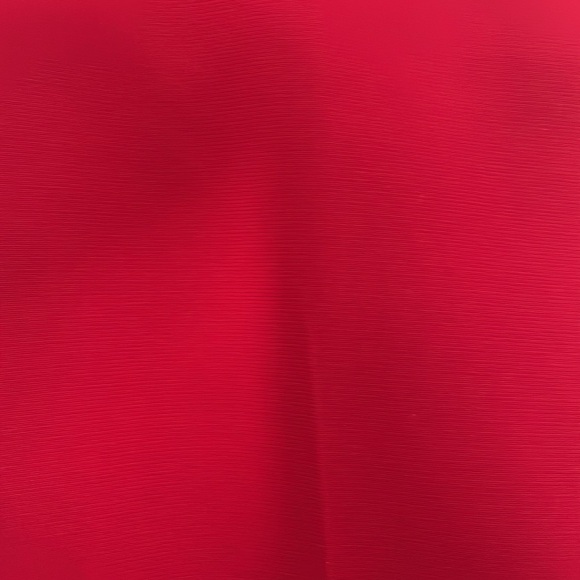 RED MID-RISE KASPER WIDE LEG SLACKS - Picture 4 of 5